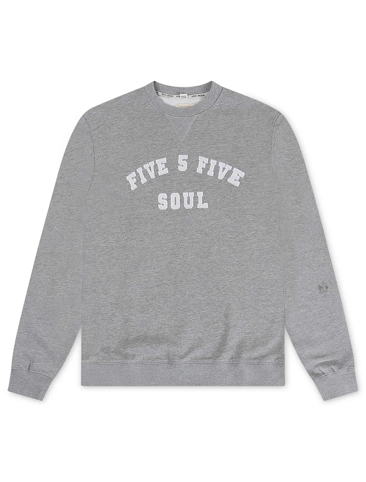 Triple 5 Mens Essex Crewneck - Heather Grey