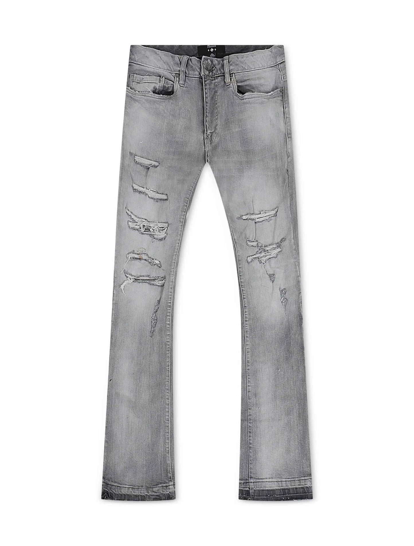Jordan Craig Super Skinny Stacked Jean - Cement Wash