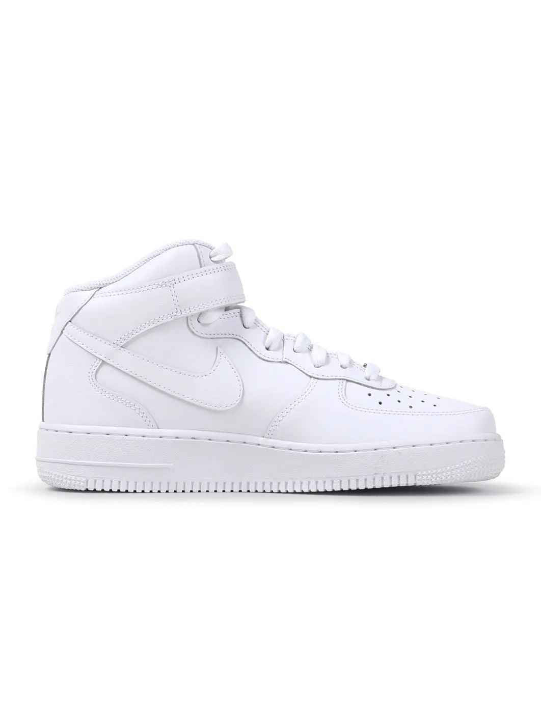 Nike Mens Air Force 1 Mid '07 White/White