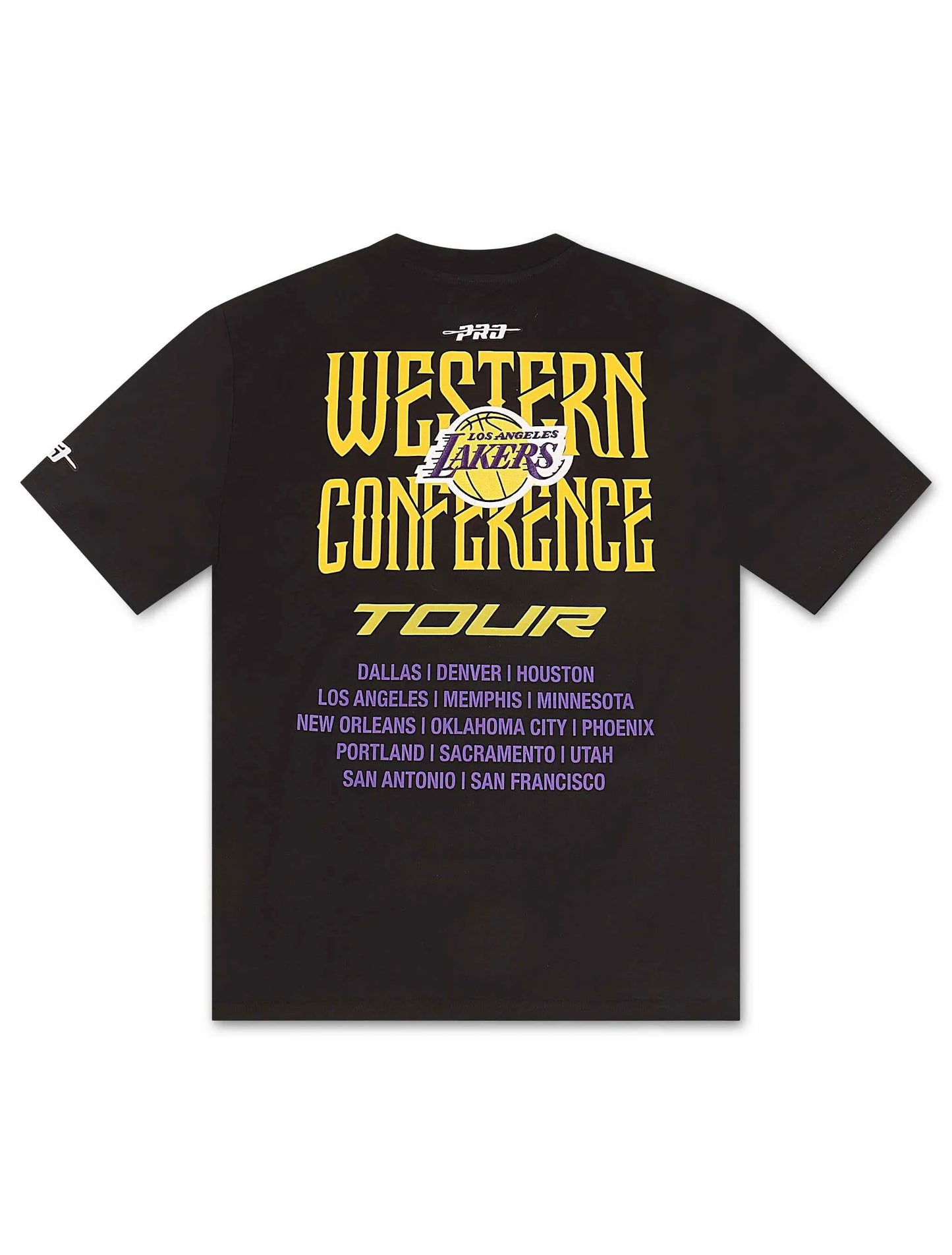 Pro Standard LA Lakers City Tour Tee - Black
