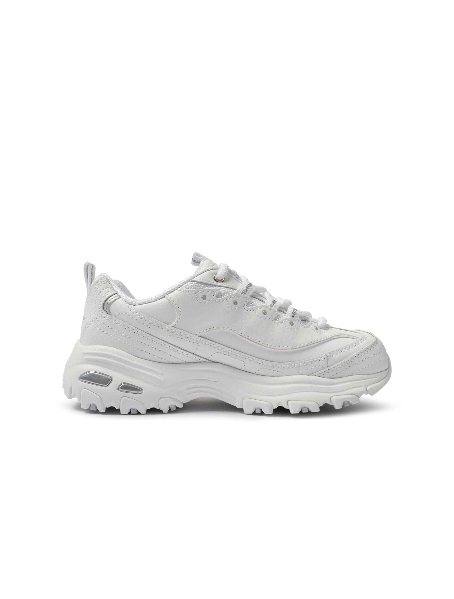 Skechers Womens D'Lites Fresh Start Shoes - White