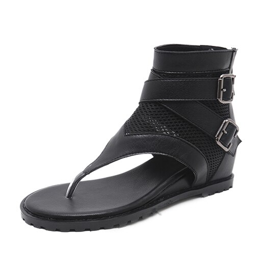 Kai Women's Open Toe Leather Sandal - Luxuryurbanwear