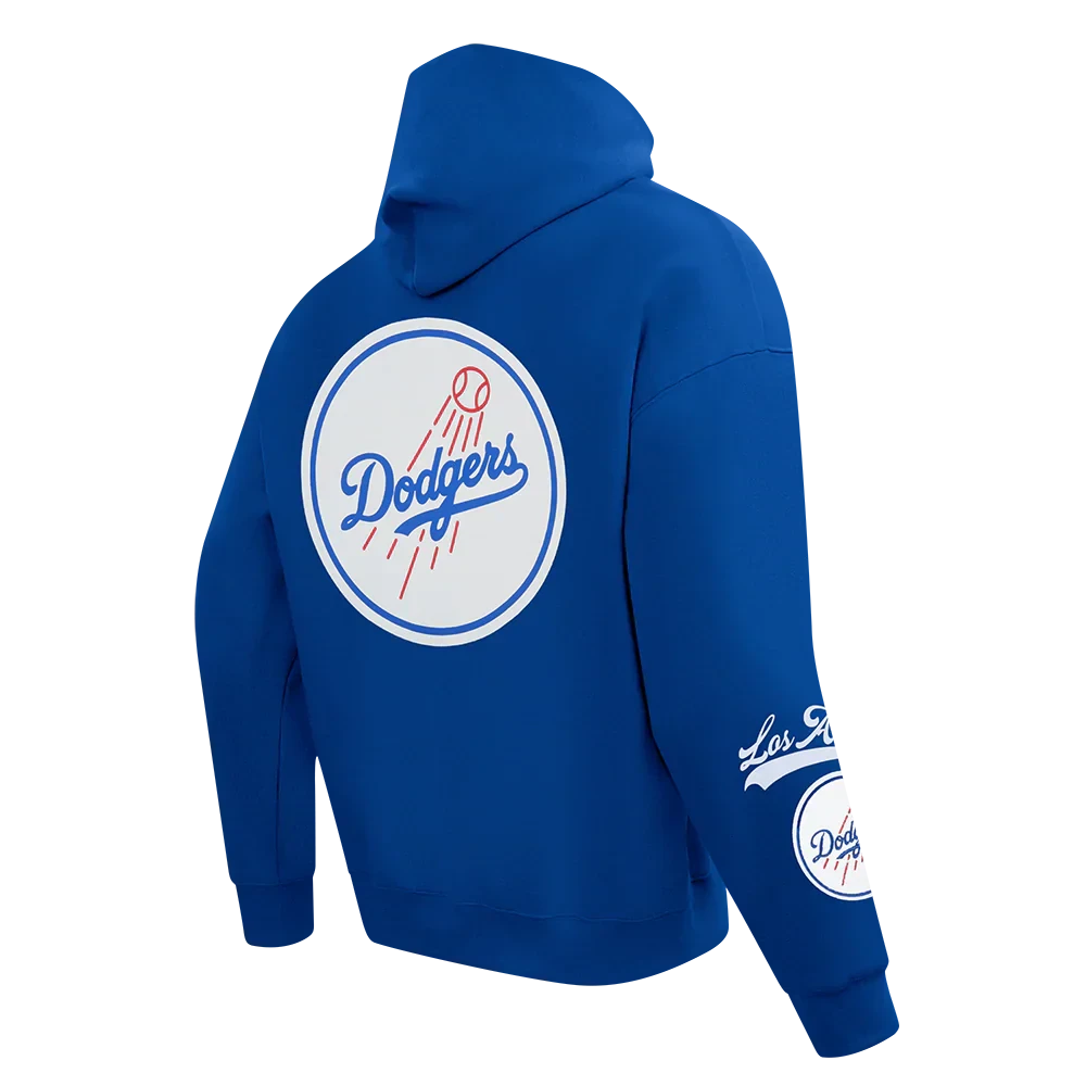 Pro Standard Dodgers Living Large Hoodie - Dark Blue