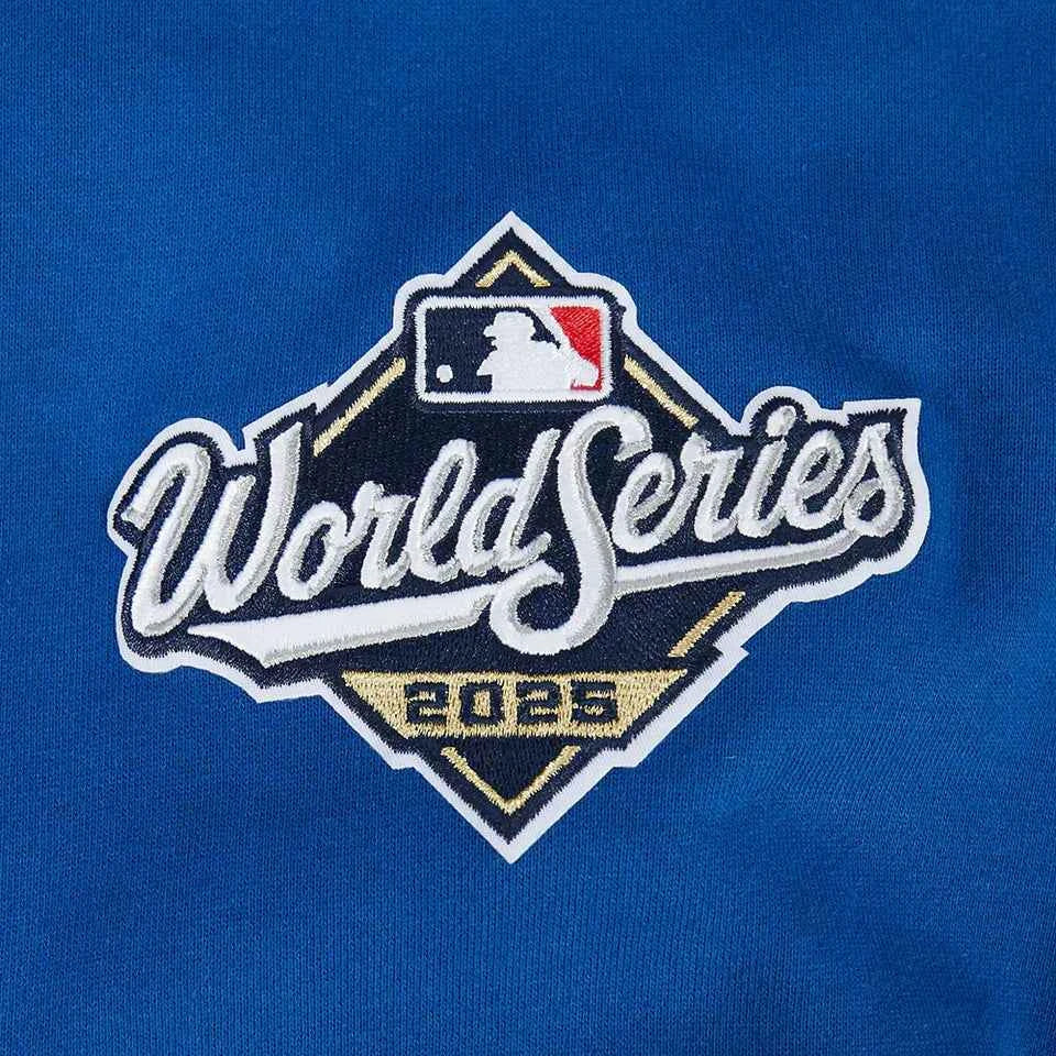 Pro Standard LA Dodgers World Series Fleece Hoodie - Royal Blue
