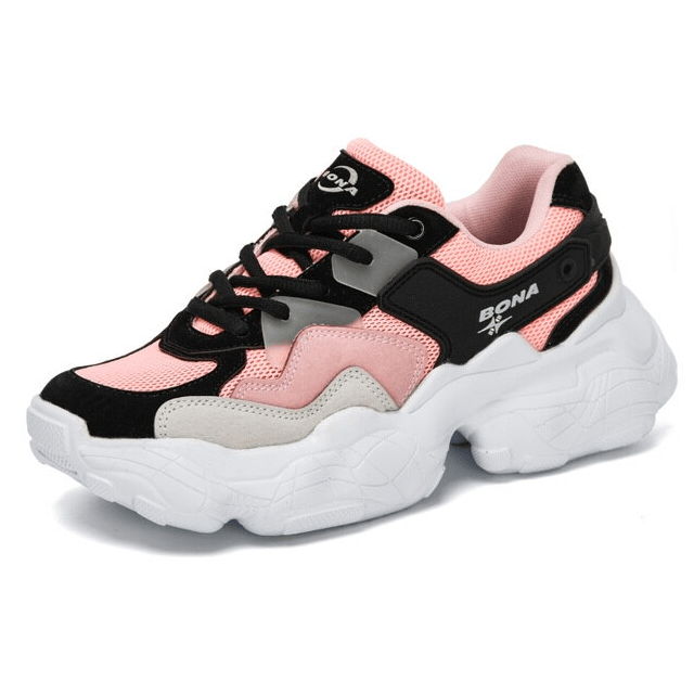 Lake Women's Trendy Lace-Up Sneaker
