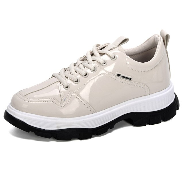 Loreto Women's Platform Lace-Up Sneaker - Luxuryurbanwear