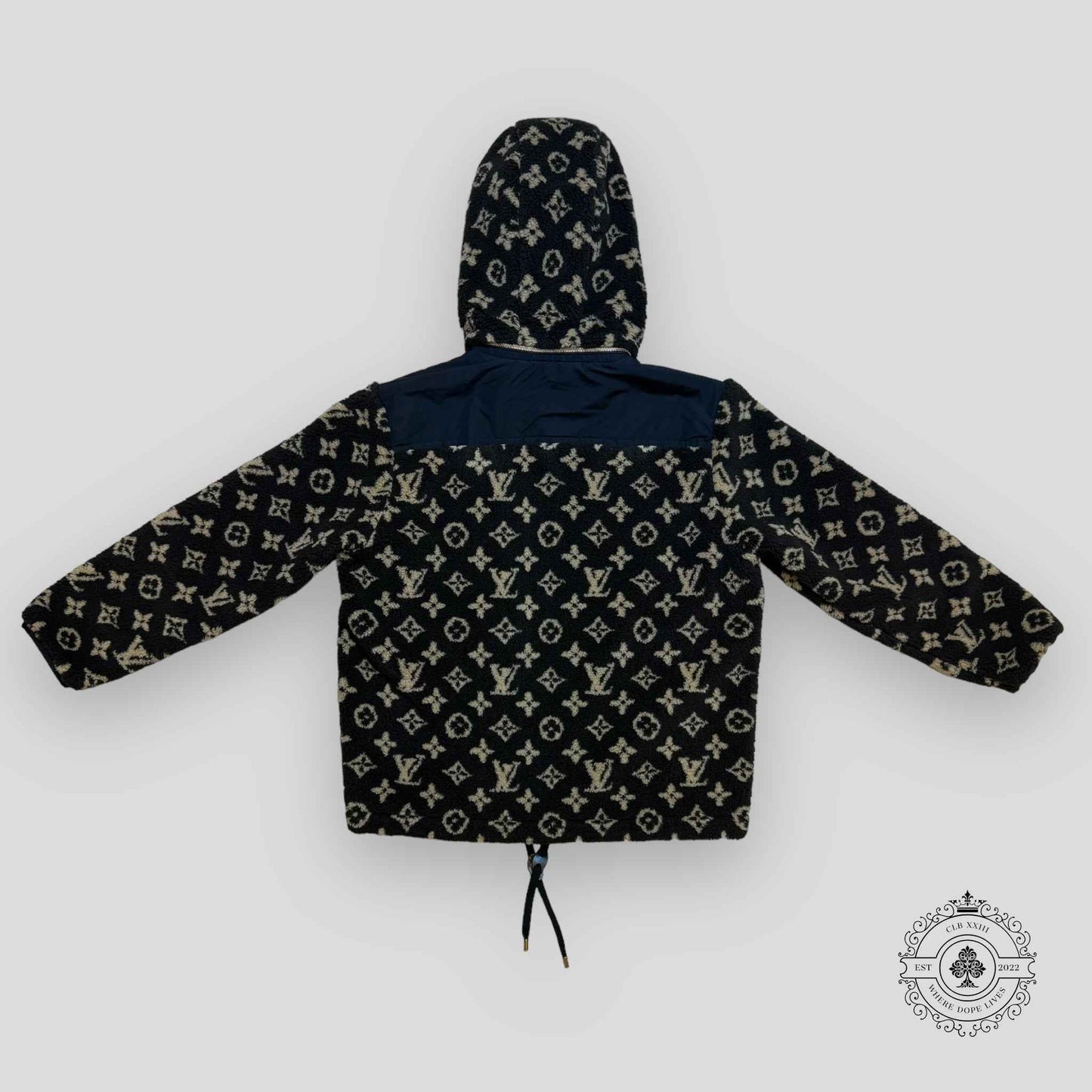 Louis Vuitton Monogram Fleece Jacket in Brown