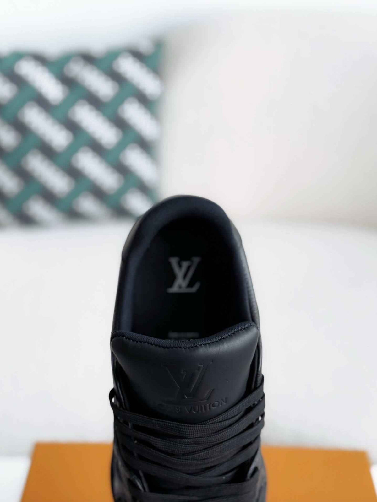 Monogram Trainer All Black Sneaker