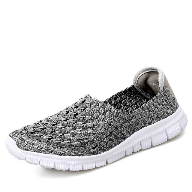Majo Women's Knit Comfortable Loafer Walking Shoes