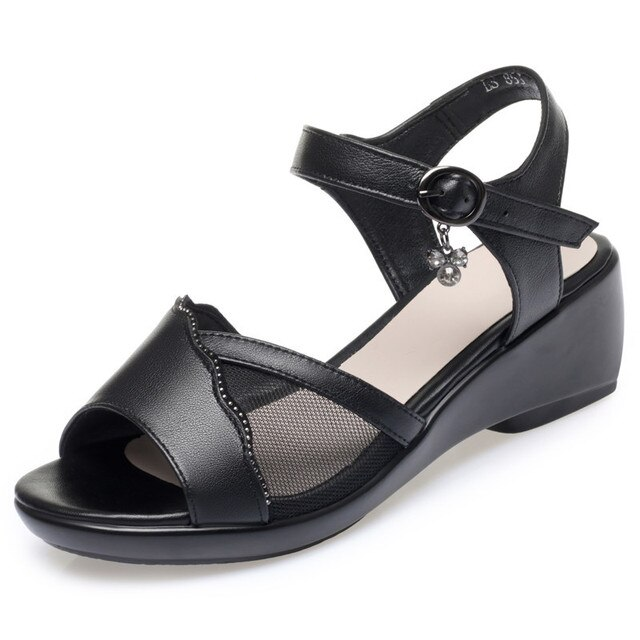 USS Shoes Nadia Women's Wedge Sandal - Luxuryurbanwear
