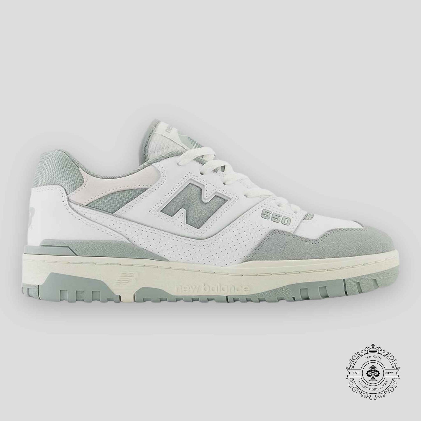 New Balance 550 White Juniper