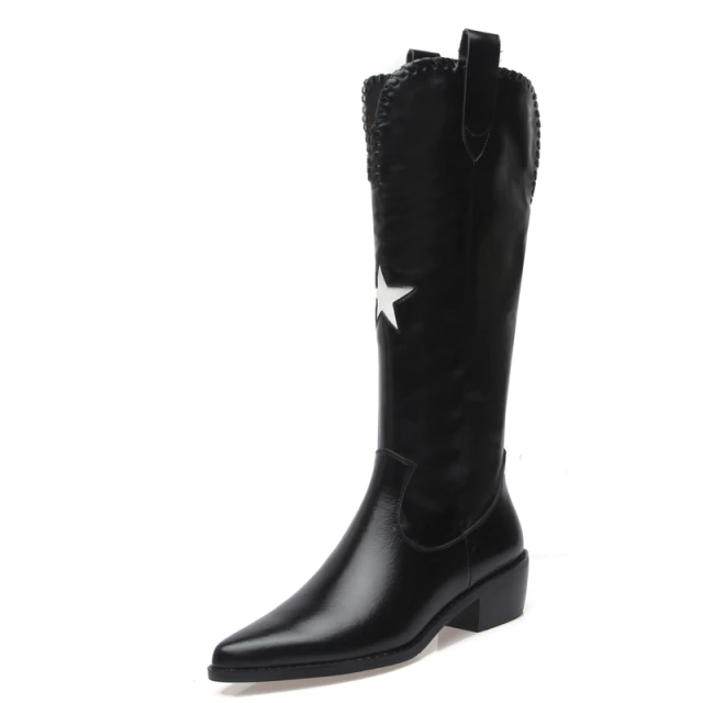Noah Women's Autumn Winter Knee High Boots - Luxuryurbanwear