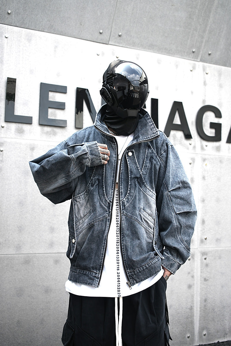 Heavy Duty Loose Denim Jacket