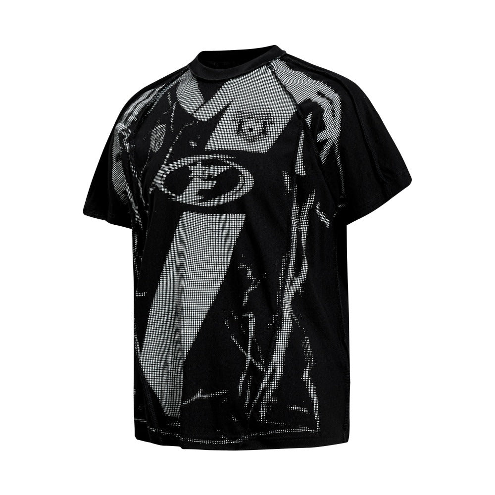 Mosaic Loose Sports Jersey