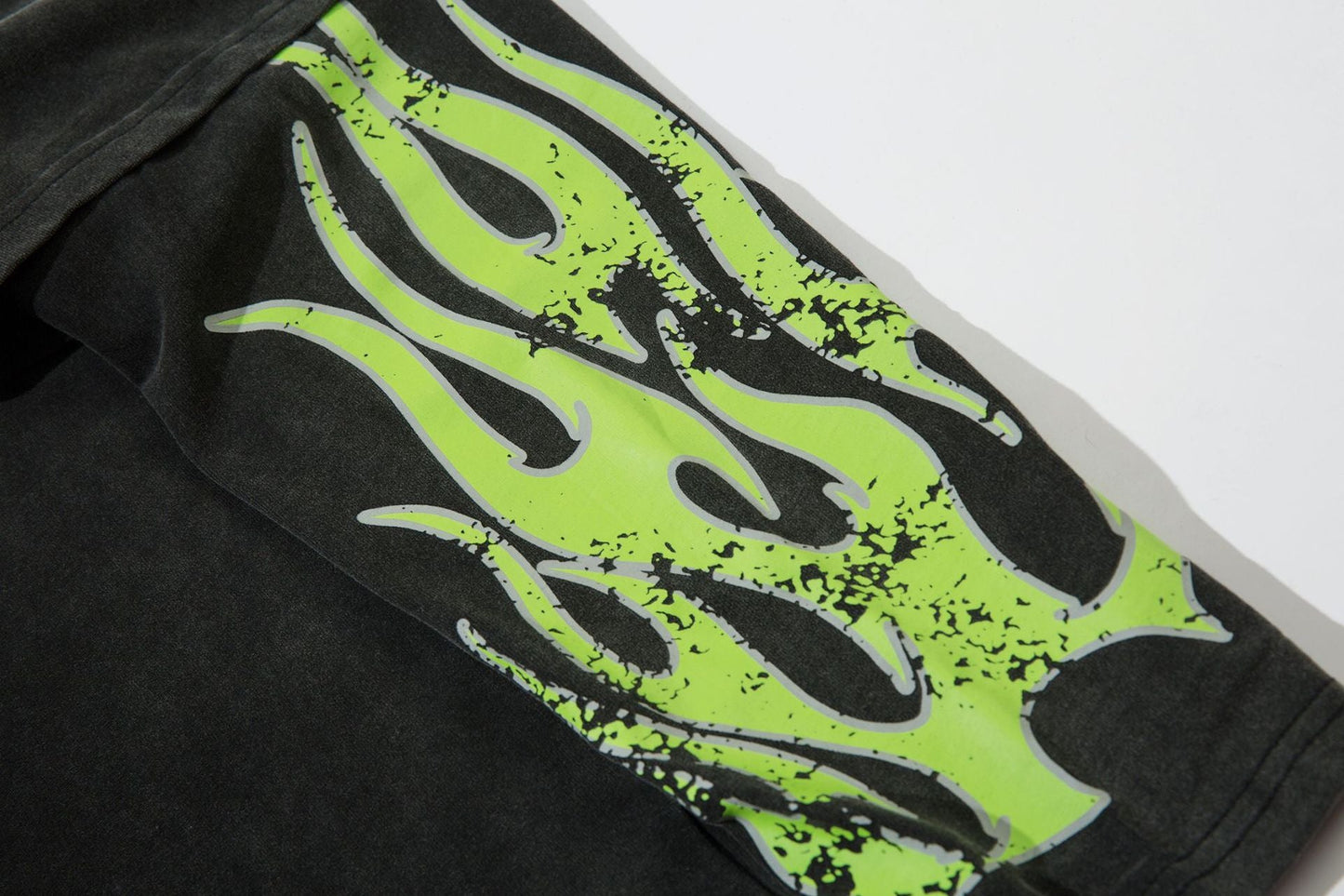 Green Flame '88' Long Sleeve Tee