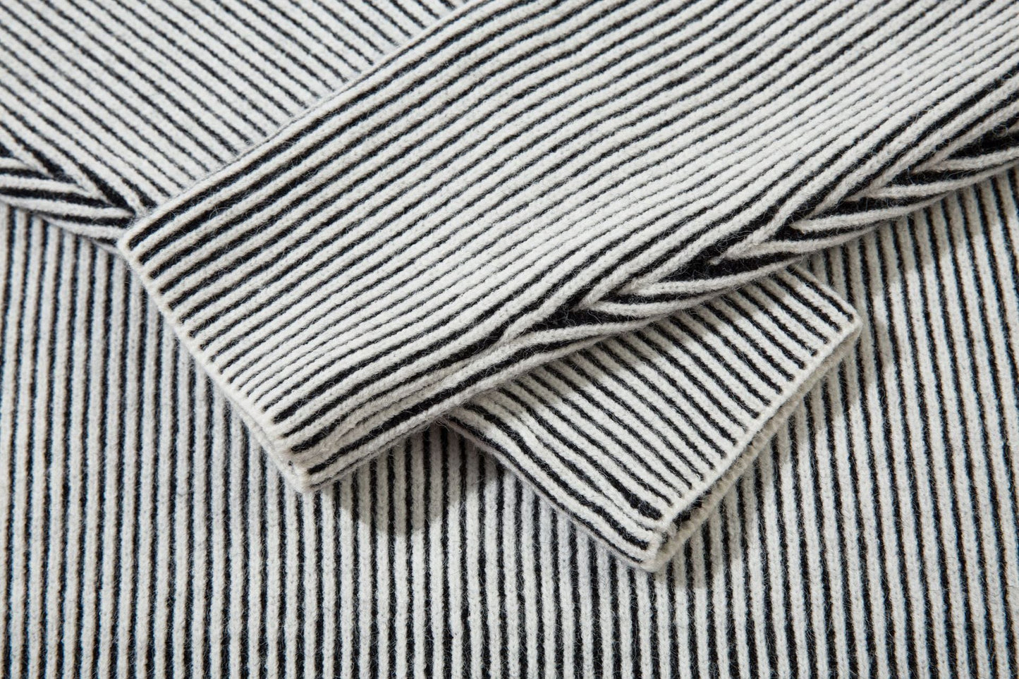 Reversible Retro Turtleneck Sweatshirt