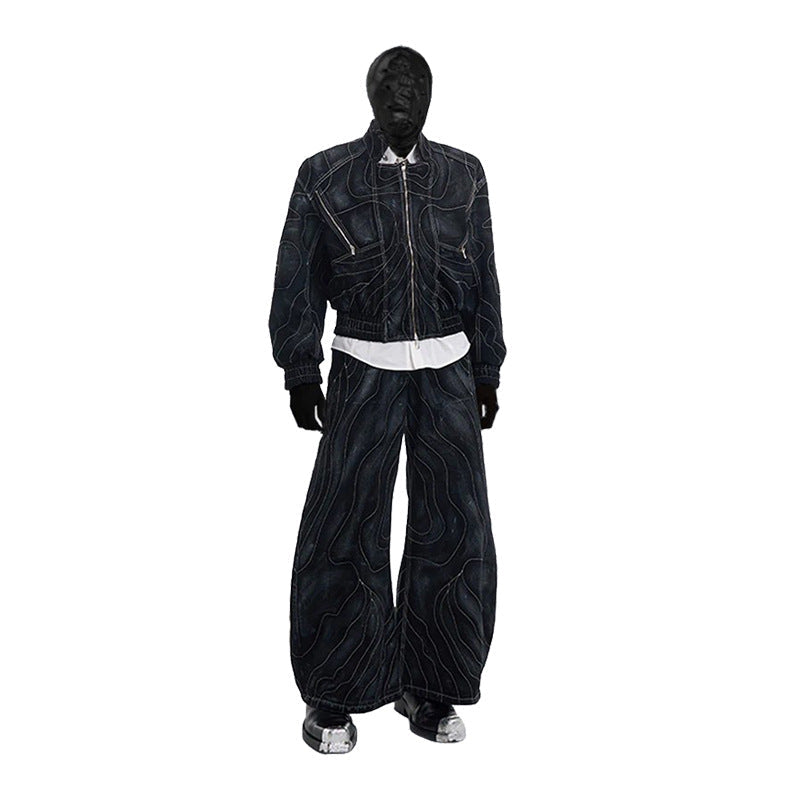 Onyx Flared Denim Pants