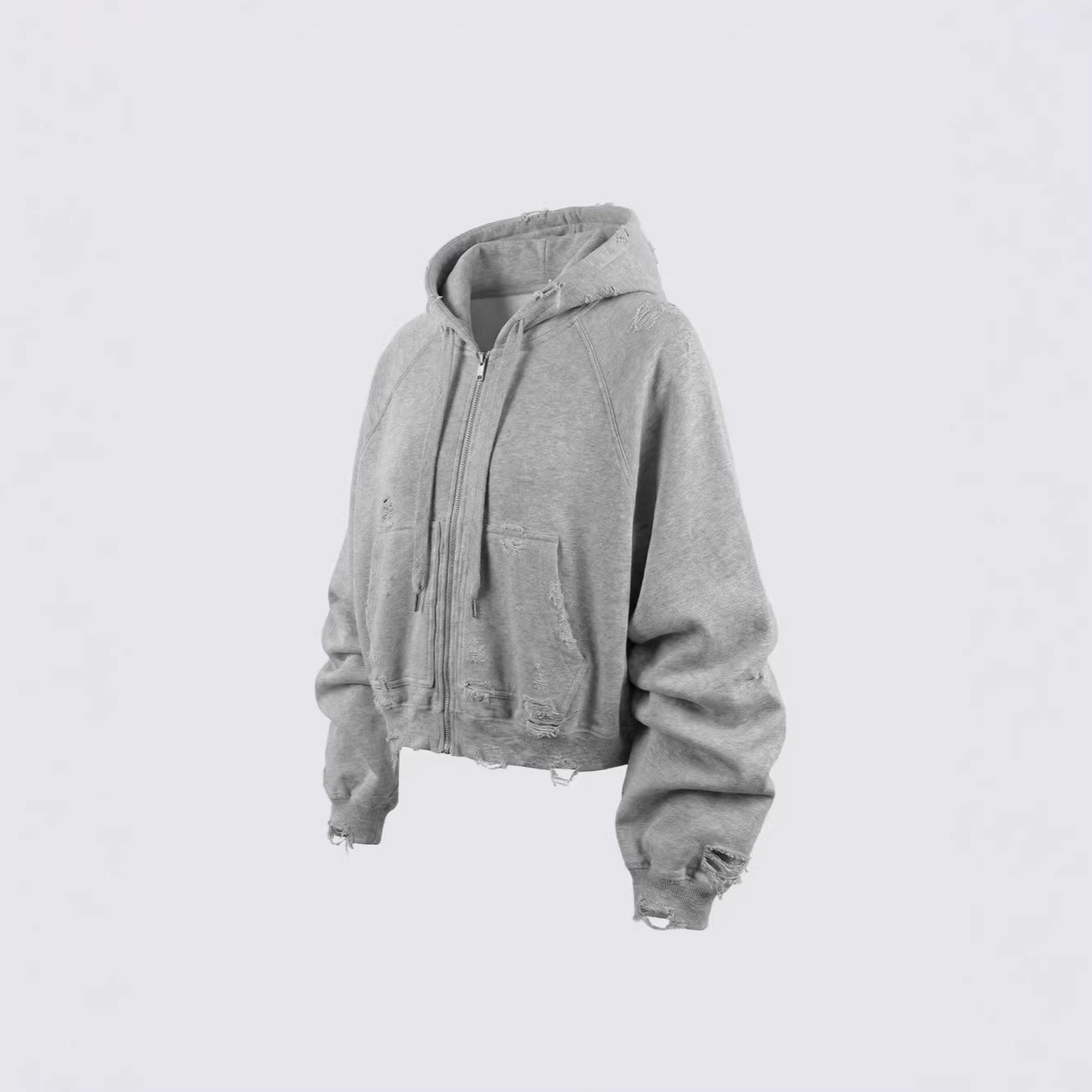 Ghost Distressed Hoodie