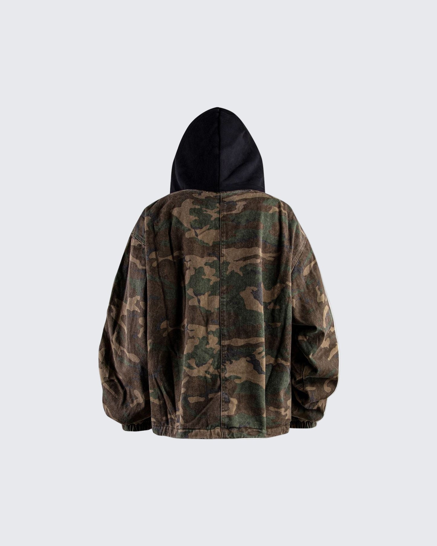 Phantom Camo Hood Denim Jacket