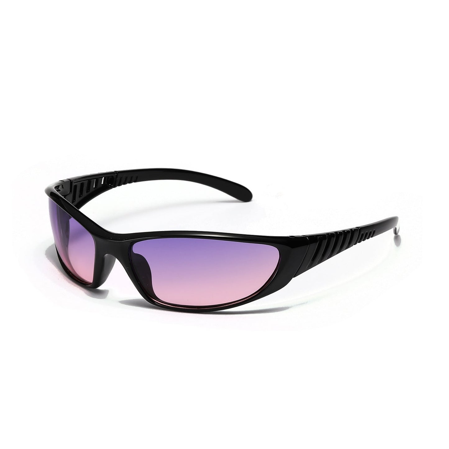 Y2K Silver Futuristic Cutout Sunglasses
