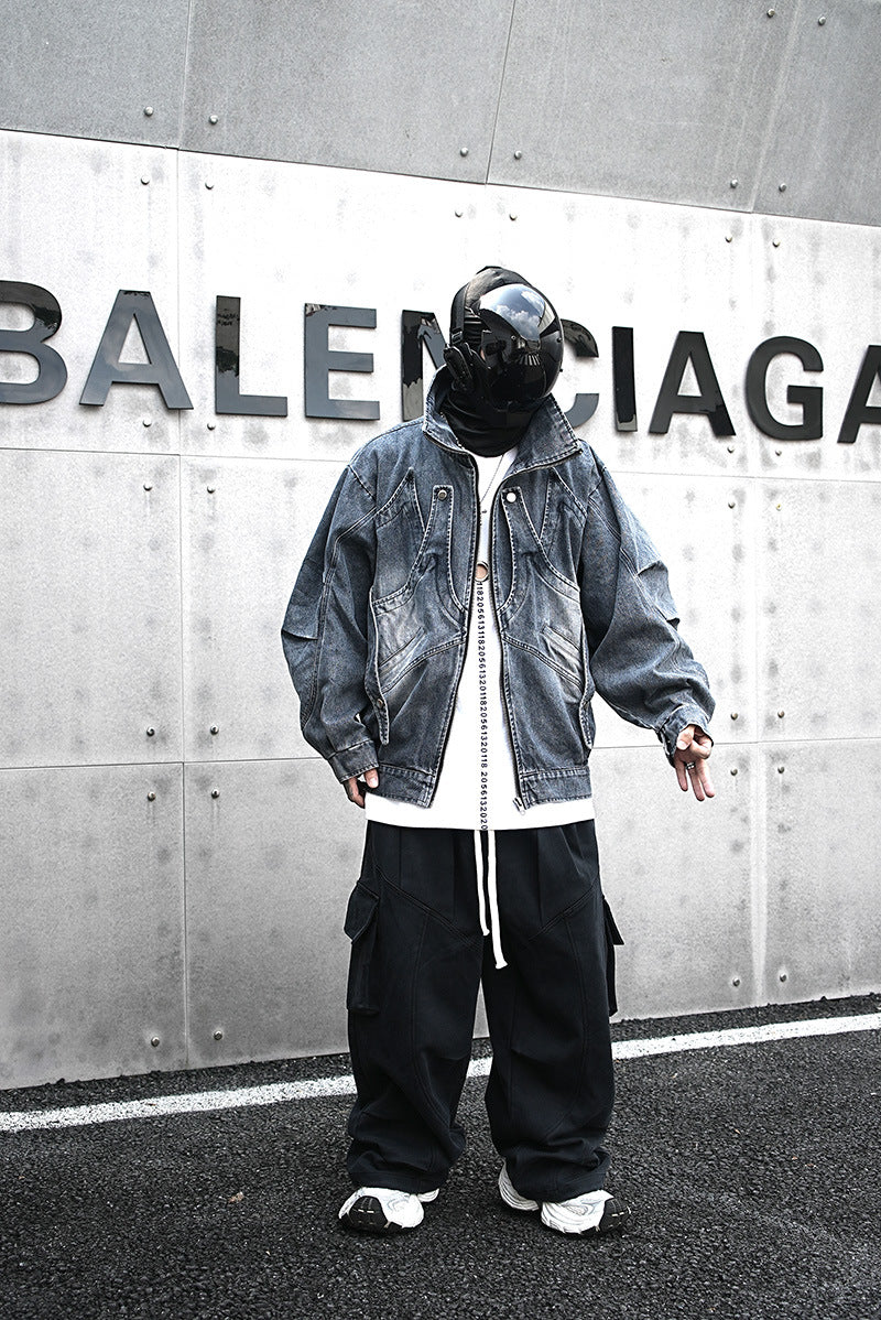 Heavy Duty Loose Denim Jacket