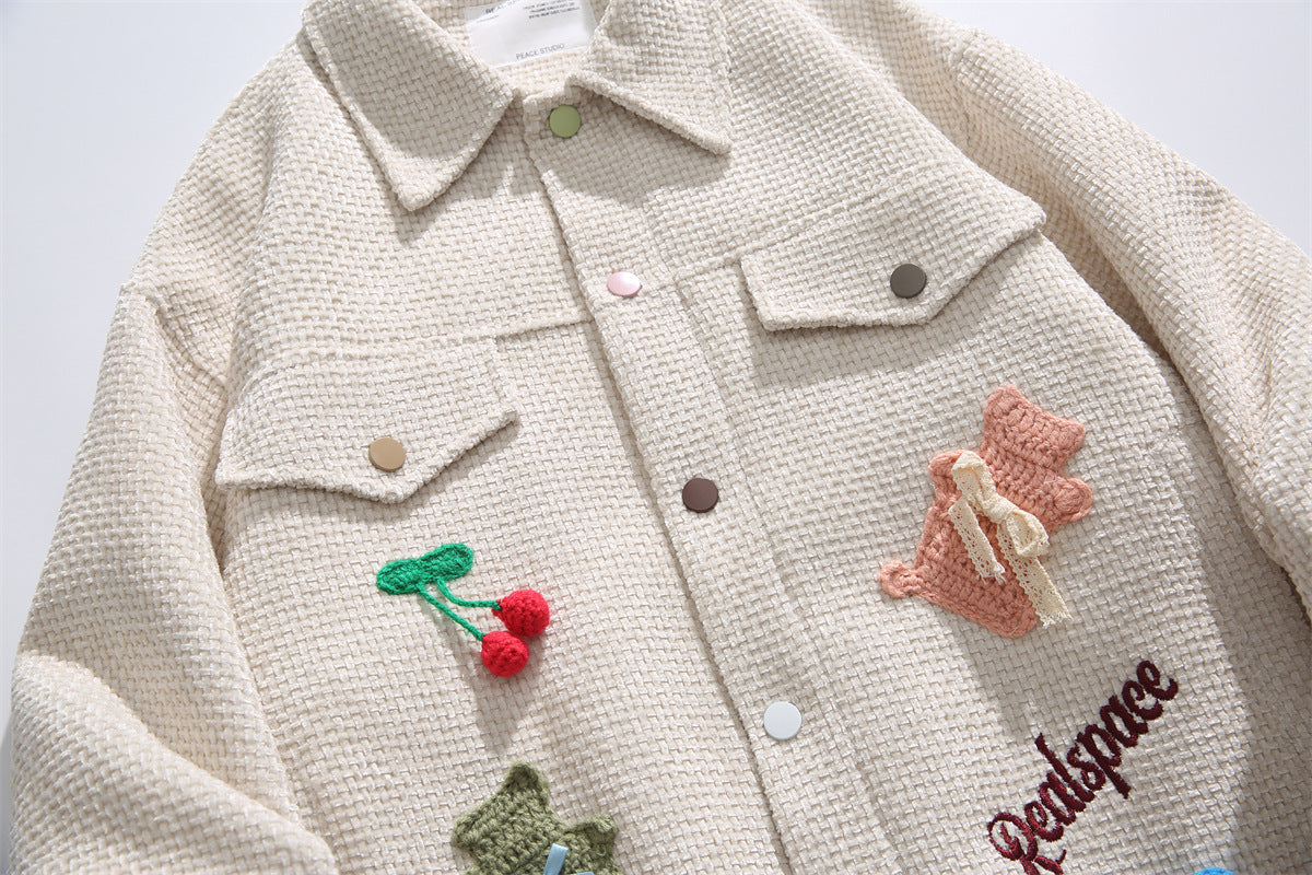 Kuye Japanese Heavy Knit Jacket