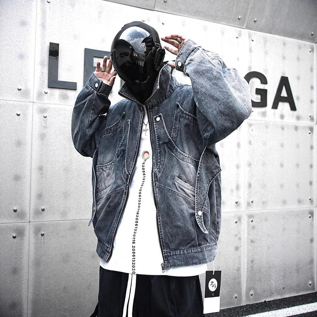 Heavy Duty Loose Denim Jacket