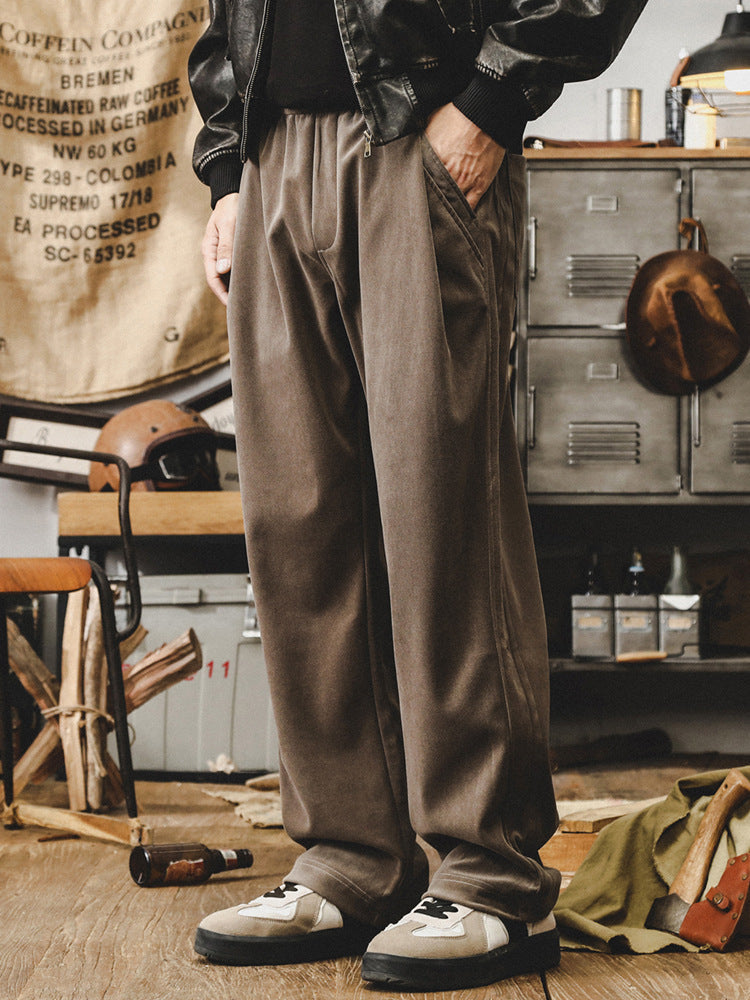 Retro Chenille Relaxed Fit Heavyweight Pants