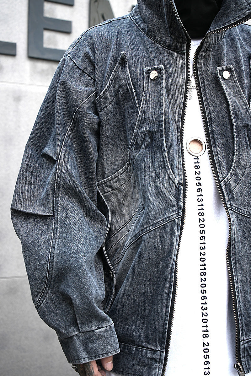 Heavy Duty Loose Denim Jacket