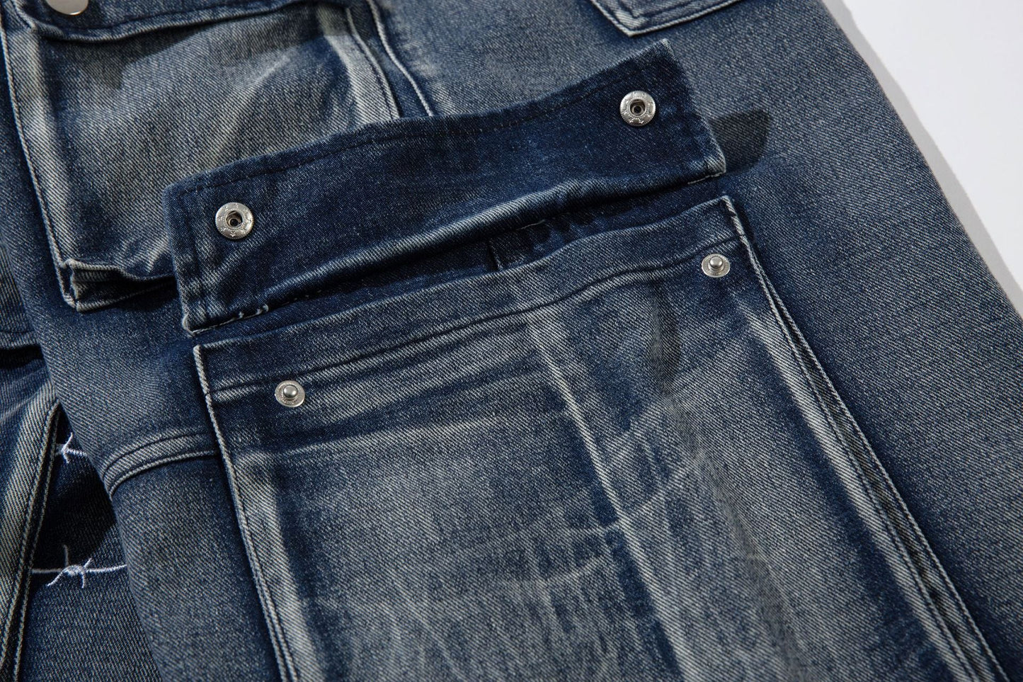 Barbed Baggy Embroidery Cargo Pants