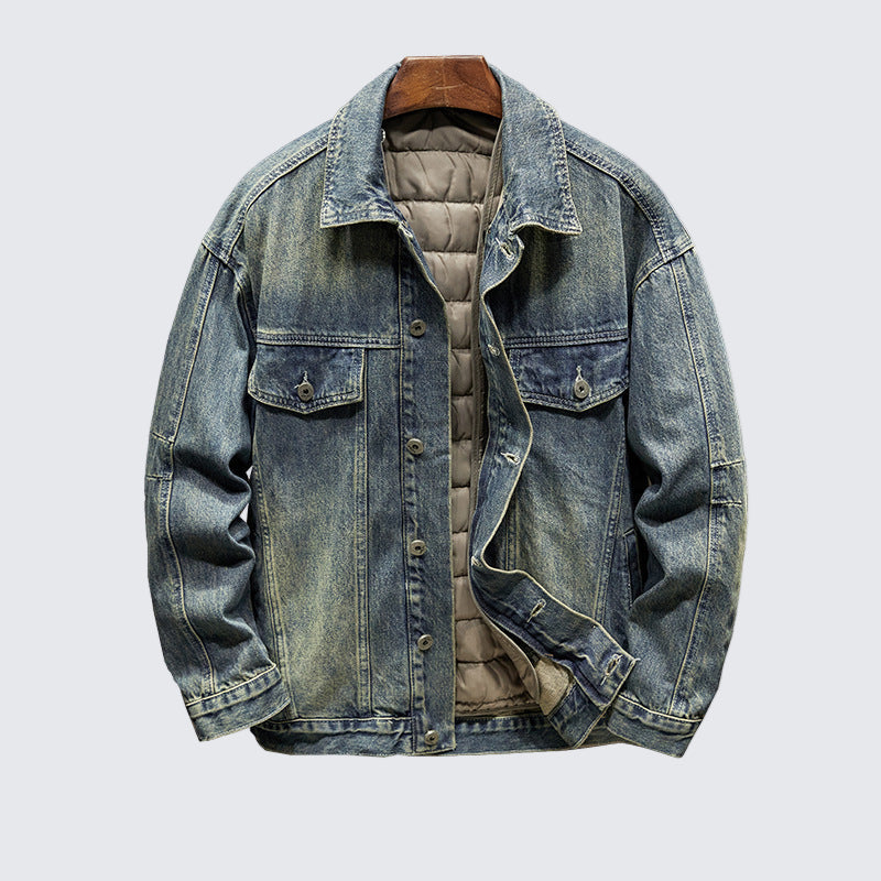 Light Washed Blue Denim Jacket