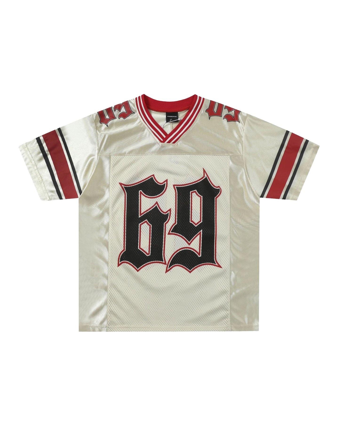 Cream '69' Football Jersey