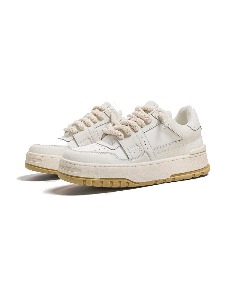 Rope Court Low - Beige White