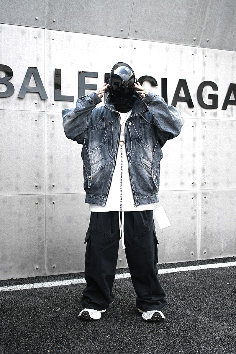 Heavy Duty Loose Denim Jacket