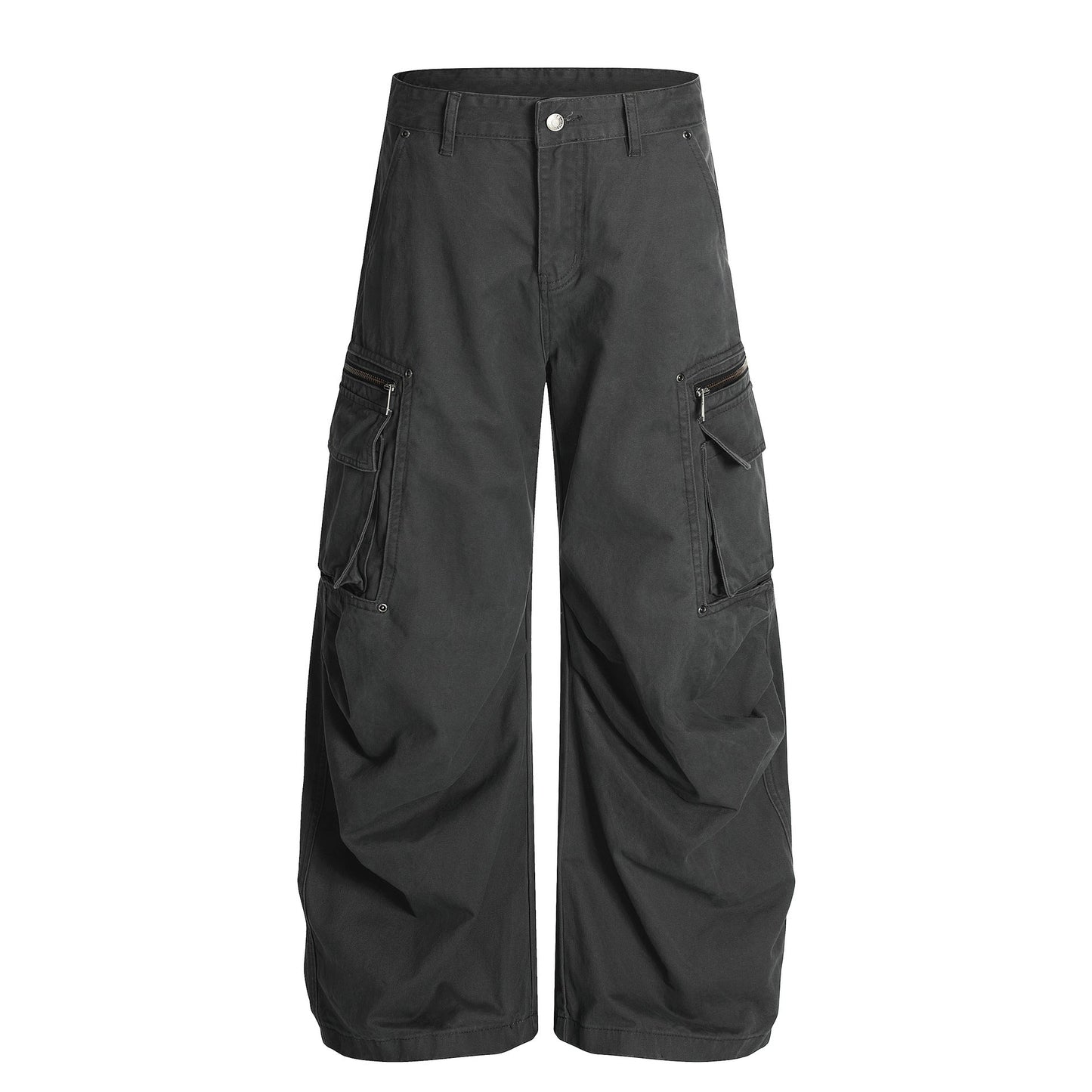 Retro Deconstructed Relaxed Fit Utility Pants