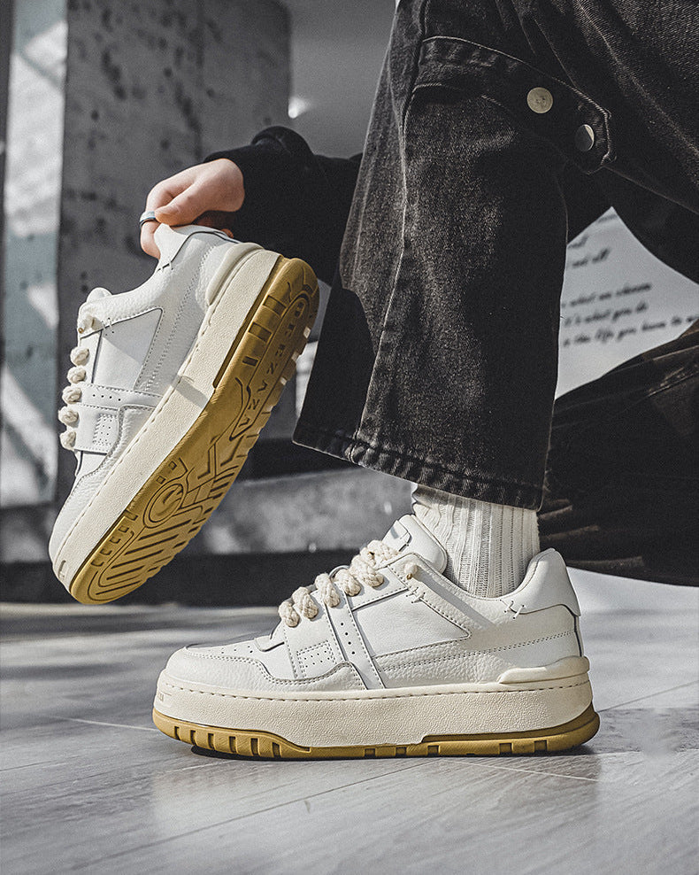 Rope Court Low - Beige White