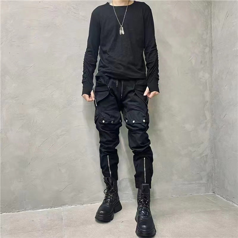 Dark Obsidian Cargo Pants