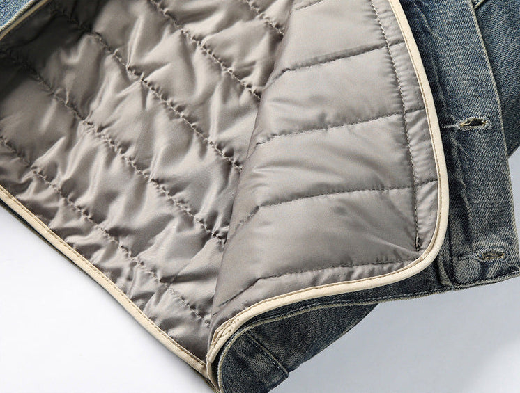 Light Washed Blue Denim Jacket