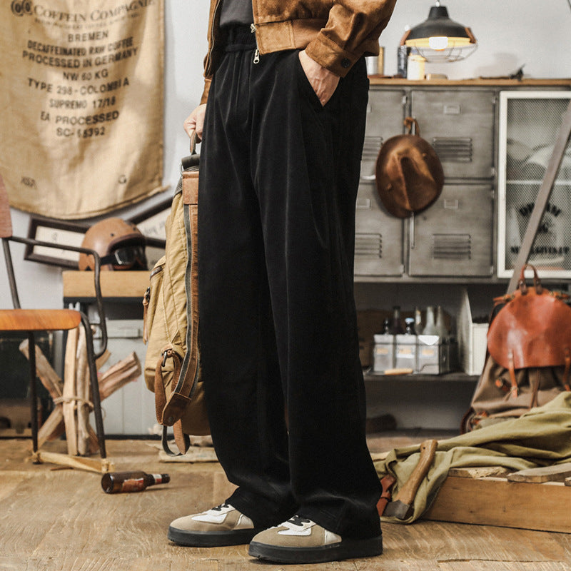 Retro Chenille Relaxed Fit Heavyweight Pants