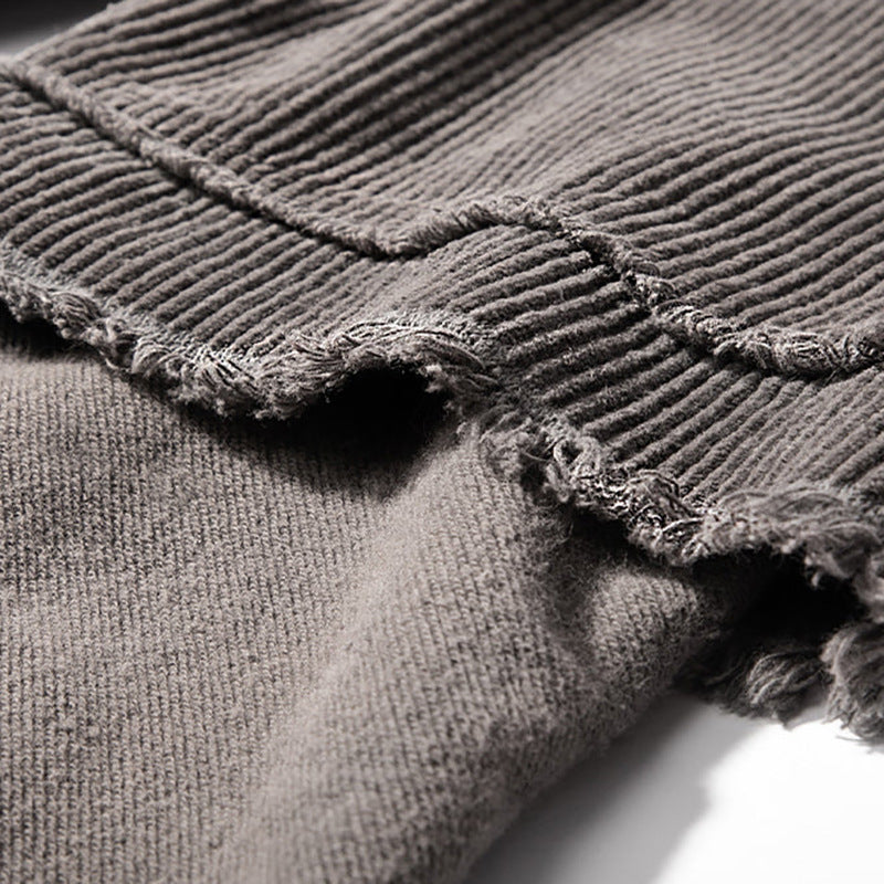 Double Layered 'Abyss' Washed Sweatshirt