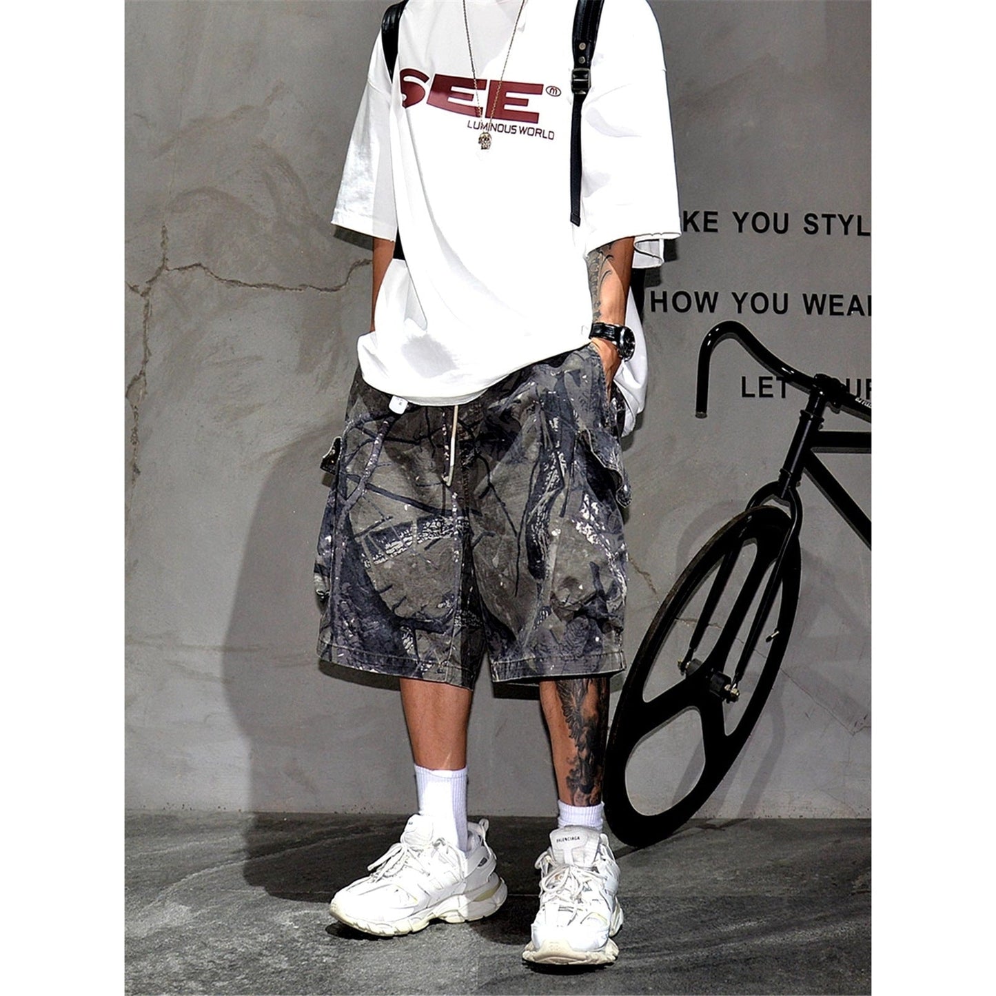 Terrain Camo Cargo Shorts
