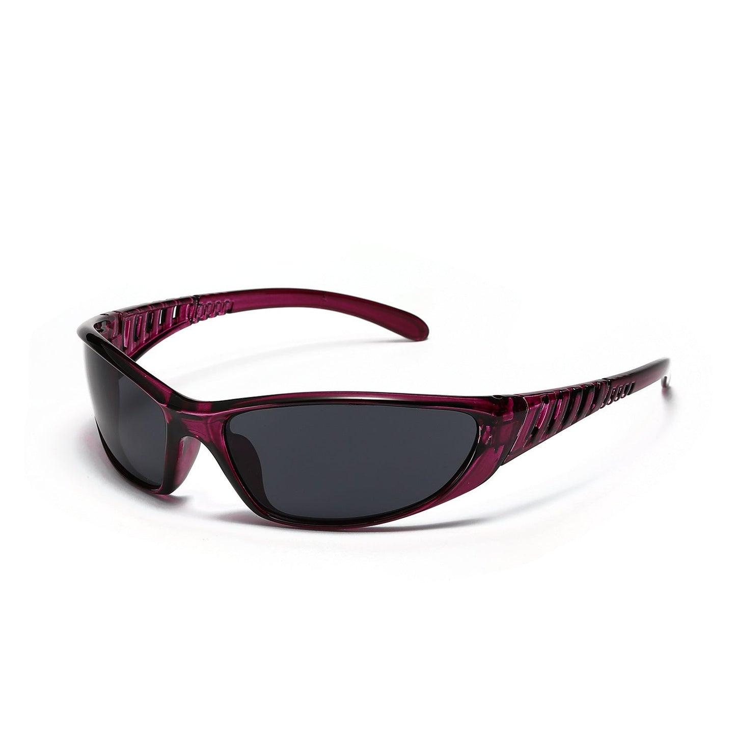 Y2K Silver Futuristic Cutout Sunglasses