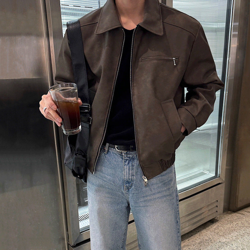 American Retro Leather Jacket