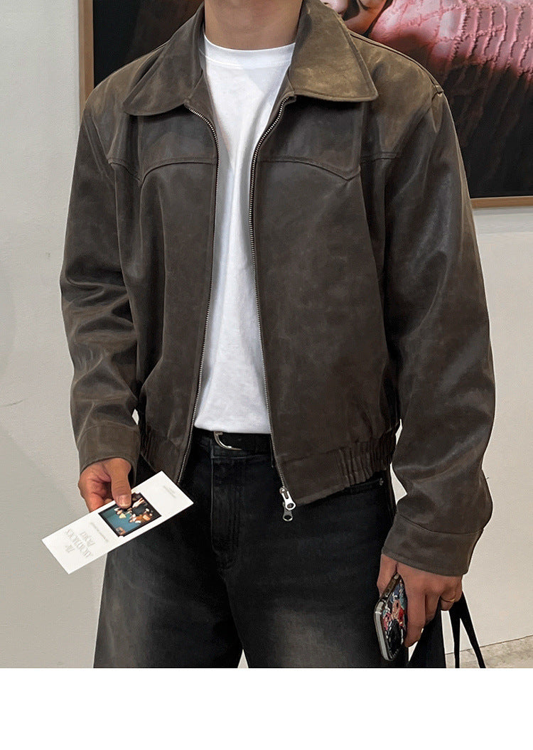 Vintage K Leather Jacket