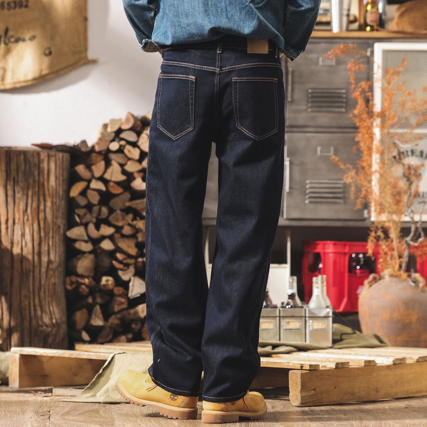 Classic Raw Denim Jeans