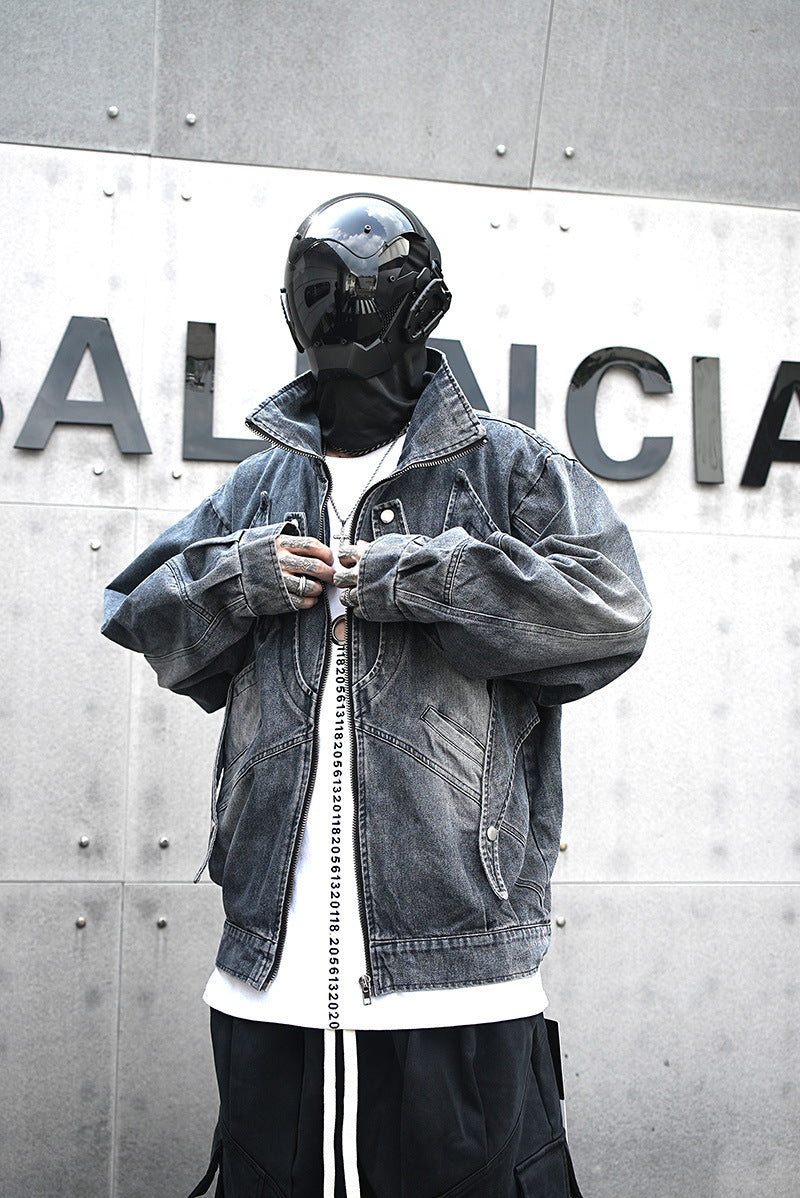Heavy Duty Loose Denim Jacket