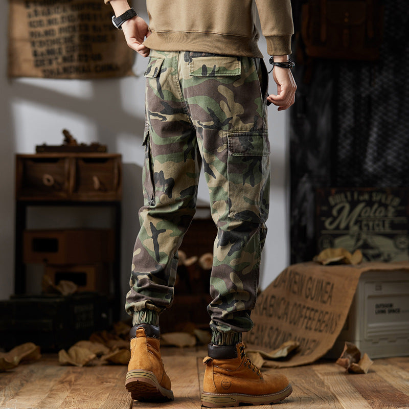 Eagle Camo Slim Fit Cargo Pants
