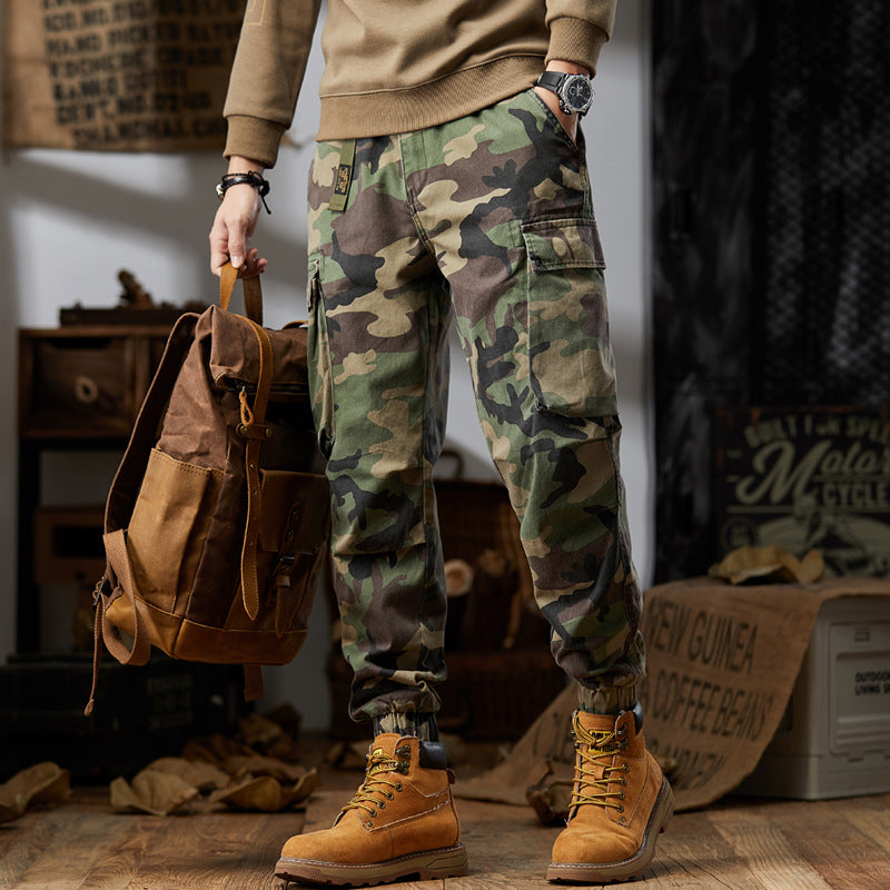 Eagle Camo Slim Fit Cargo Pants