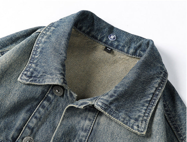 Light Washed Blue Denim Jacket
