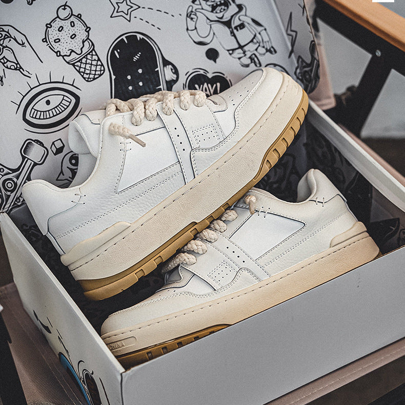 Rope Court Low - Beige White